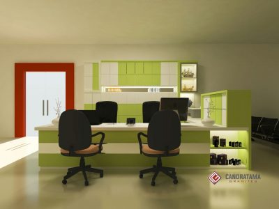 desain interior kantor keren modern