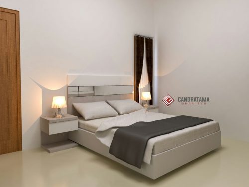jasa interior kamar tidur elegan