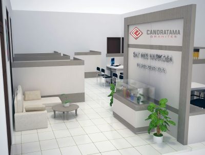ruangan tunggu lobby ruang kantor