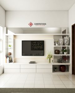 DESAIN BACKDROP TV COCOK UNTUK KELUARGA DI PIDIE