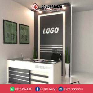 resepsionis kantor industrialis