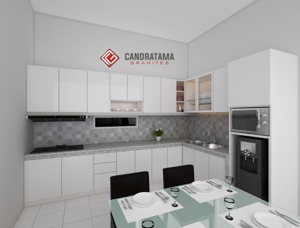 ragam desain kitchen set Candratama Granites