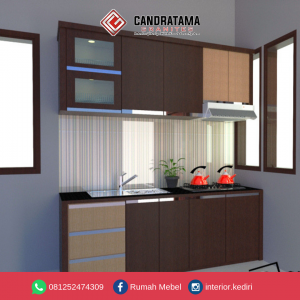 solusi dapur kecil kabinet dapur