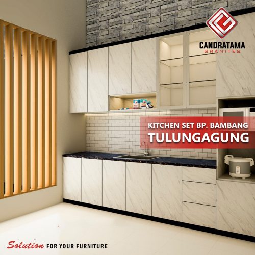 desain kitchen set bapak bambang
