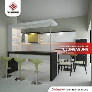 model kitchen set minibar