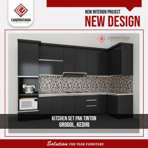 interior kitchen set elegan