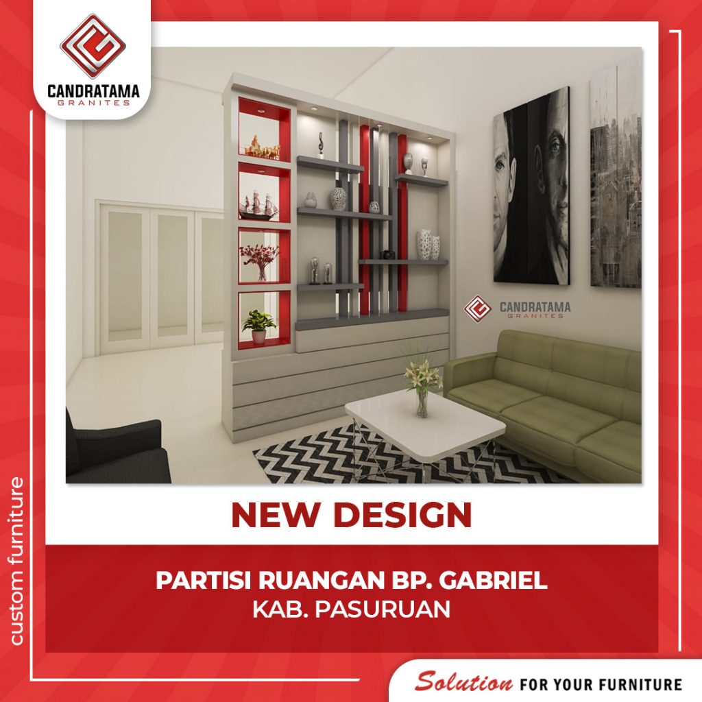 partisi ruangan custom