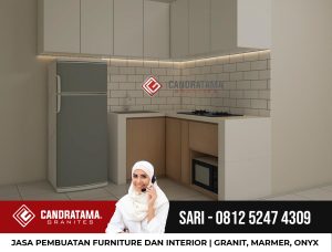 kitchen set minimalis elegan