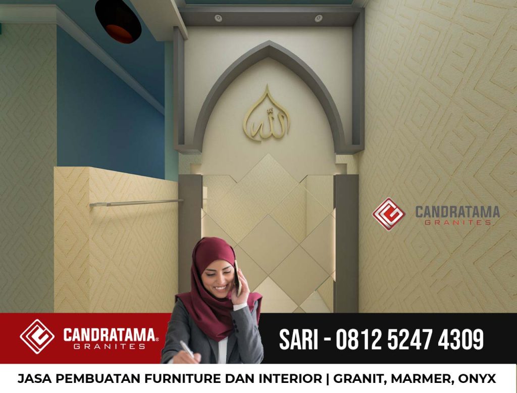 ruang sholat minimalis