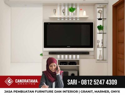 CS 3 3 backdrop tv kediri, partisi ruangan kediri
