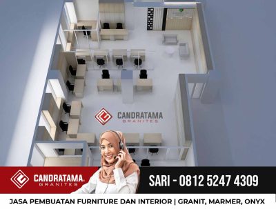 Interior Kantor Rumah Sakit 1 CS 3 interior kantor kediri